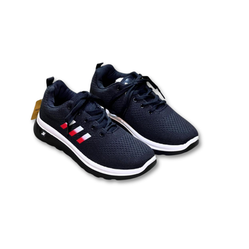 ES404 – Nikee Laces, PU Sole, Foldable, washable soft and comfortable, lightweight - Black