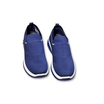 ES406 - Premium Quality Medicated Skechers, PU Sole, Foldable, washable soft and comfortable, lightweight - Blue