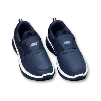 ES403 – Premium Quality Medicated Skechers, Laceless, PU Sole, Foldable, washable soft and comfortable, lightweight - Blue