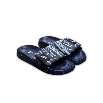 ES433 - Magic Medicated EVR soft comfort  durable foldable sole non slip - Blue