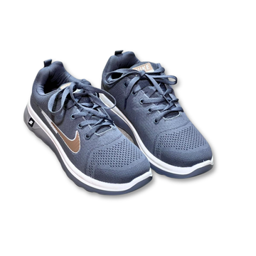 ES404 – Nikee Laces, PU Sole, Foldable, washable soft and comfortable, lightweight - Grey